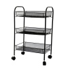 3-Tier Rolling Trolley Storage Rack Organiser Photo
