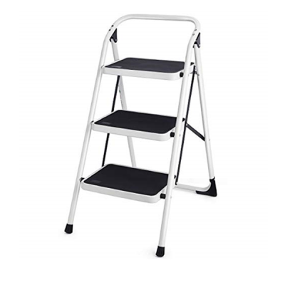 3 Step Stainless Steel Ladder