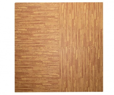 Photo of GetUp 4 Piece Eva Gym/Studio Floor Mat - Wooden Look