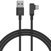 ZMI 1.5m - 3A USB Type-A 2.0 to USB Type-C Elbow Connector Nylon Cable Photo