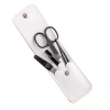Kellermann 3 Swords Kellermann Manicure Set White Case with Black Varnished Tools Photo