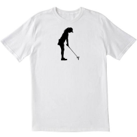 Ladies Golfers White T shirt