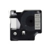 PUTY Compatible Dymo TT-DD53722 Black on Silver 24mm Label Tape Photo
