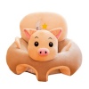 ATOUCHTOTHEWORLD Baby Sofa Support Seat Cover Plush Chair Learning To Sit - Pig Photo