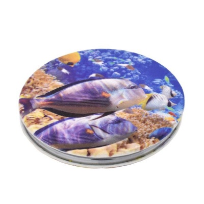 Photo of Lily & Rose tropical fish compact pocket mirror