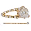 Lily & Rose 2 Pack Embellished Hing And Bobby Pin Hair Clips Photo