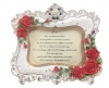 Holy gift Resin Rose Ornament Decorative Craftwork With Scripture 002 Photo