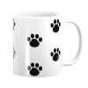 PepperSt Pappa Joe Mug - Puppy Paw Prints Photo