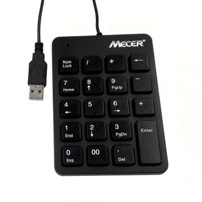 Photo of Mecer Numeric Keypad USB - Black