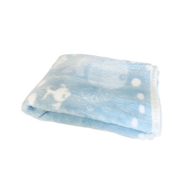 Photo of Cosily Super Plush Soft Baby Blanket – Light Blue