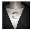 Temporary tattoo stickers set - 2 x moons Photo