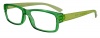 News Optic Reading Glasses - No 29 Green/Lemon 1.0 Photo