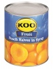 KOO - Peach Halves in Syrup 3.06kg Photo