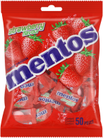 Mentos Mono Bag 50pieces Strawberry