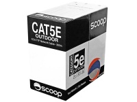 Scoop 100m outdoor Cat5e CCA FTP Cable Box