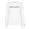 Champion Ladies Script Crew Neck Sweatshirt - White - Parallel Import Photo