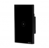VIZIA Smart WiFi Light Switch 1 Gang Black Photo