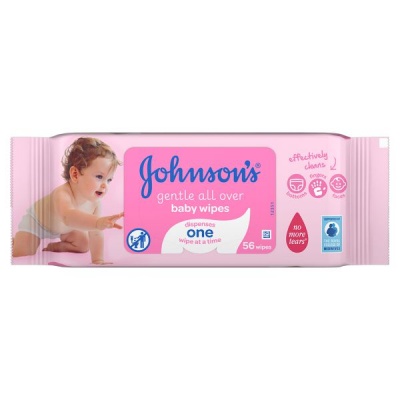 Photo of Johnsons Johnson's Extra Sensitive Baby Wipes Pack of 56 Wipes