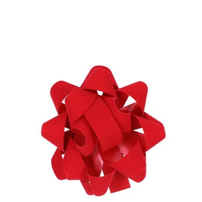 Photo of AK Christmas Wrapping - Red Velvet Gift Bow