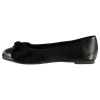 Miso Ladies Nelly Wide Fit Ballet Shoes - Black [Parallel Import] Photo