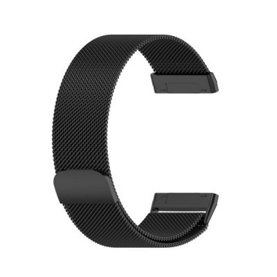 Photo of FocusFit - Fitbit Versa 3/ Sense Milanese Stainless Steel Wrist Band - Large