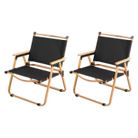 Stylish Medium Wood Foldable Camping Chair Nihao