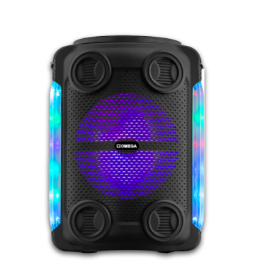 Omega Portable Speaker System Karaoke BluetoothUSBMICAUXTWS OP 8250C