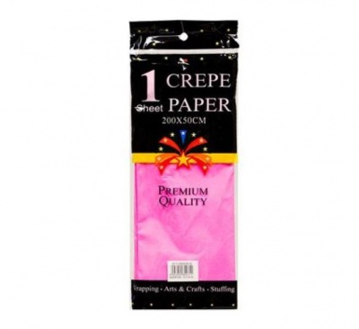 Homeware Crepe Paper Pack Of 4