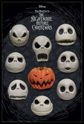 Photo of The Nightmare Before Christmas Nightmare Before Christmas - Many Faces Poster with Black Frame movie