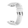 Techme White Silicone Strap for Samsung Galaxy Gear Fit 2 Pro - Small Photo