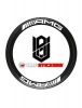 Tire Sticker AMG White - Diy Kit Photo