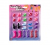 Bulk Pack x 6 Fashion Doll Shoes 12 Pairs Per Pack Photo