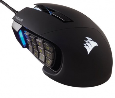 Photo of Corsair Scimitar Elite RGB Optical Gaming Mouse - Black