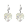 XP Heart Shaped Swarovski Embellished Crystal Earrings - Whitestone Photo