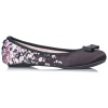 ButterflyTwists Chloe Pumps in Black Scattered Florals Photo