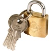 Bulk Pack x 2 Padlock Brass Plated 63mm Photo