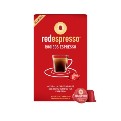Photo of red espresso - 10 Original Rooibos Nespresso Compatible Capsules