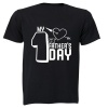 BuyAbility My 1st Father's Day - Bold - Adults - T-Shirt Photo