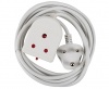 Electricmate 10A 5m Extension Lead - White Photo