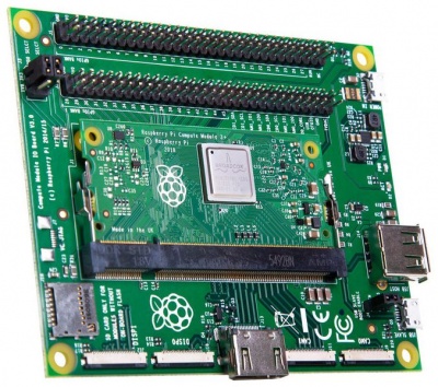 Photo of Raspberry Pi CM3 DEV. KIT Development Kit Complete I/O Interface
