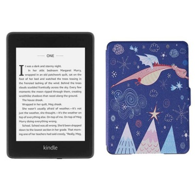 Photo of Kindle Paperwhite 10th Gen Wi-Fi With S/O 8GB - Dragon Cover Bundle