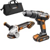 Worx - Cordless 2-Tool Combo Kit - 20V Photo