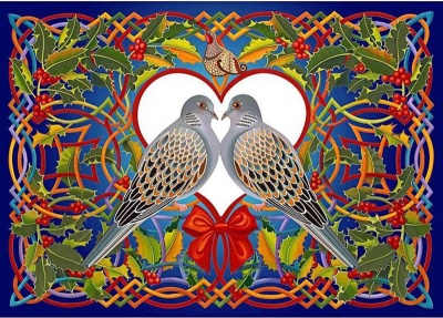 Photo of Wentworth Wooden Puzzle - Two Turtle Doves