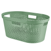 Curver By Keter Infinity Laundry Basket With Dots - Green Photo