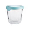 Anchor Hocking - Trueseal Tall Glass Storage Container Blue TS Lid- 1.7L Photo