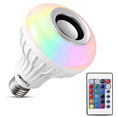 Photo of Bluetooth Speaker Music Light Bulb With Remote - E27