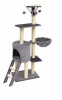 Cat Lovers Interactive Cat Tree Condo Grey - 1.4m Photo