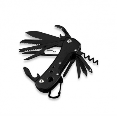 Lux Accessories Camping Fishing Multi Tool Pocket Knife with Scissors