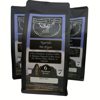 Photo of Heavenly Coffees Heavenly Coffee - Mt. Elgon Value Pack - 3x1kg Ground Coffee