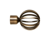 Decor Depot 25 mm Finial Globe Brushed Bronze Photo